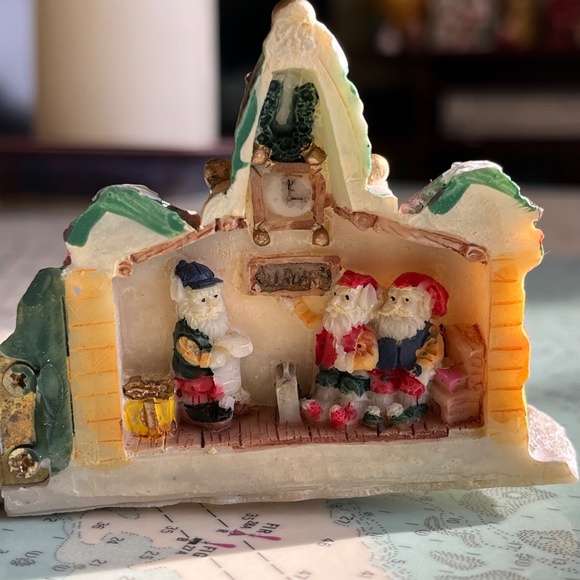 Vintage Hinged Union Tiny Station Ceramic Building - Picture 5 of 8